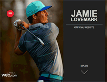 Tablet Screenshot of jamielovemarkgolf.com